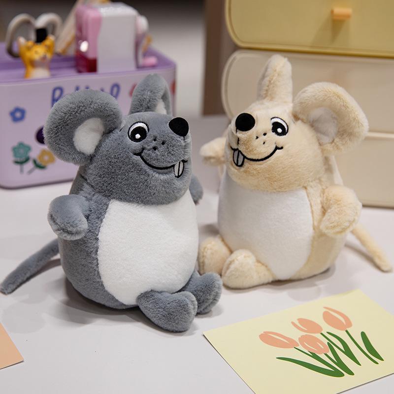 Cute Mouse Plush Doll Home Decoration Prop