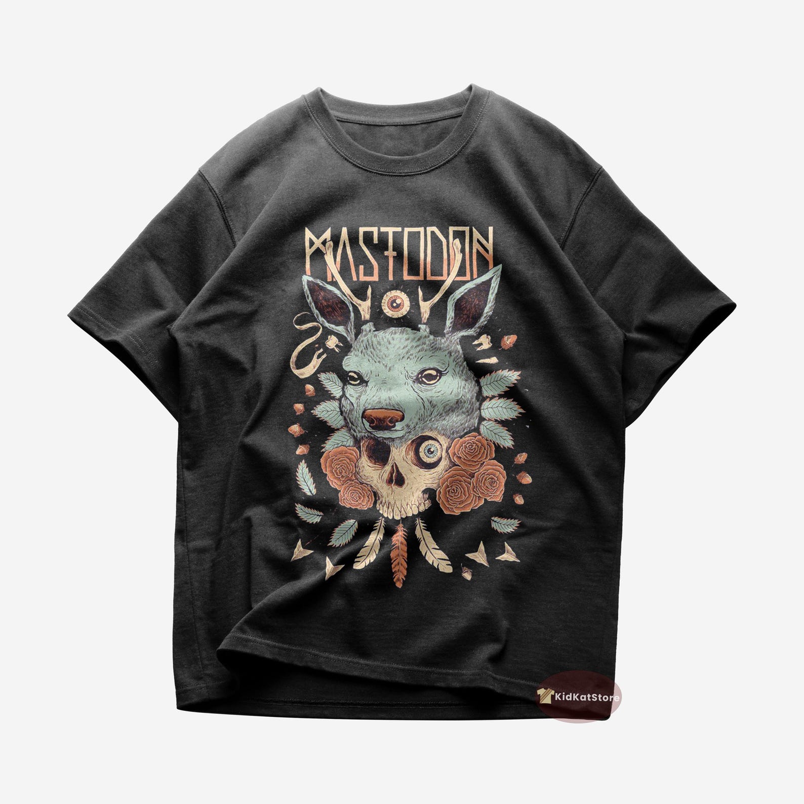 Mastodon T shirt | Metal Music Shirt | The Motherload | Hushed And Grim | Leviathan | Mastodon Merch | Cotton Tee L