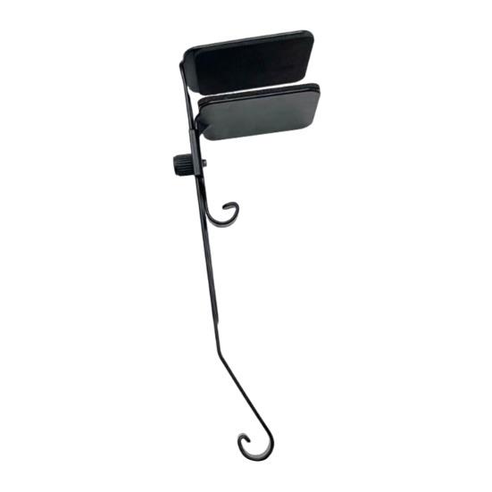 Christmas Stocking Holder 2-in-1 Mantel Wreath Hanger No Drill Heavy Duty Adjustable Hook for Mantel Front Door Xmas Decoration