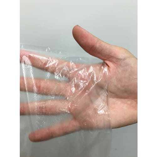 Ordy Kitchen Poly Bags, Food Storage Bags, Semi-Transparent, 200 Bags with Gusset, 35cm H x 19cm W x 6cm D, CB-BM-200