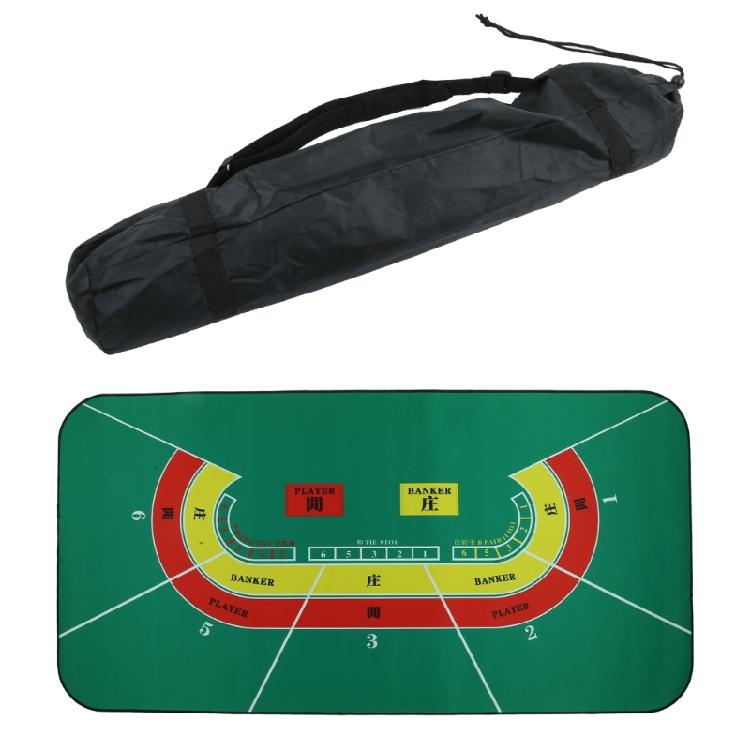 

Килимок для покеру в Техасі Блекджек Бакара Гральні кістки Рулетка Міцний гумовий ігровий килимок для столу Скатертина з фішками для казино Гумовий килимок для покеру 1