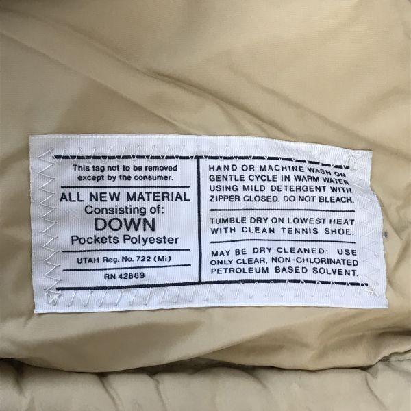 ROYAL DOWN PRODUCTS INC 70s Made In USA Down Jacket Beige Men’s M Vintage(USED)
