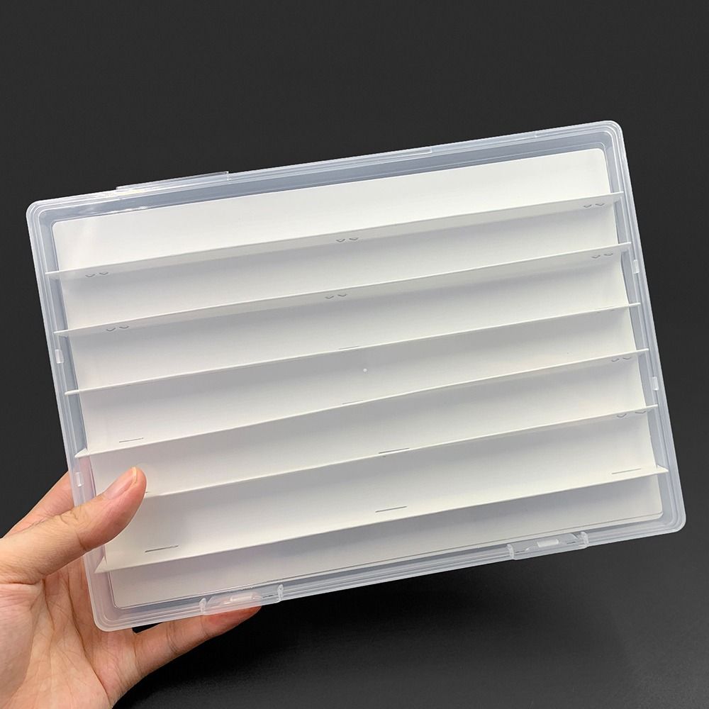77 1U Keys Clear Keycaps Case with Paper Dividers Keyboard Keycaps Tray Home