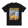 Witty Lactose Themed Graphic TShirt Casual Short Sleeve Tee for Unisex Women Unique Cow Milk Package Dramatic Scene Design Top