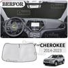 Car Nano-ulat Windshield Sunshade Front Window Sun Shade Visor Auto Interior Accessories For Jeep Cherokee KL 2014-