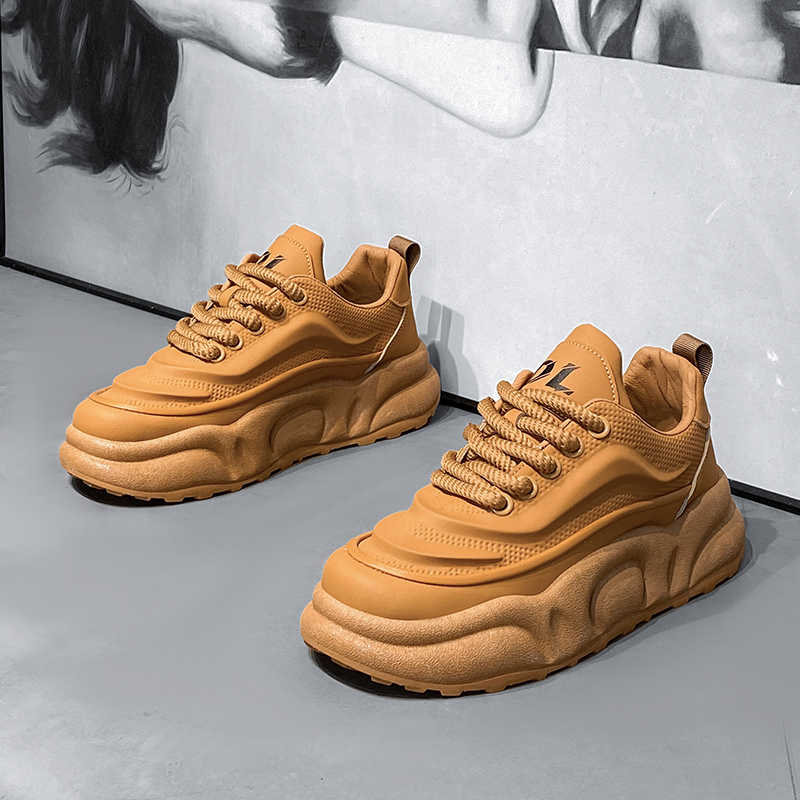 Fashion Round Nose High Sole Sneakers High Top Men Long Boots 41 For Shoes Sport Cuddly Kit Tenks Skor Funny Hypebeast Besket