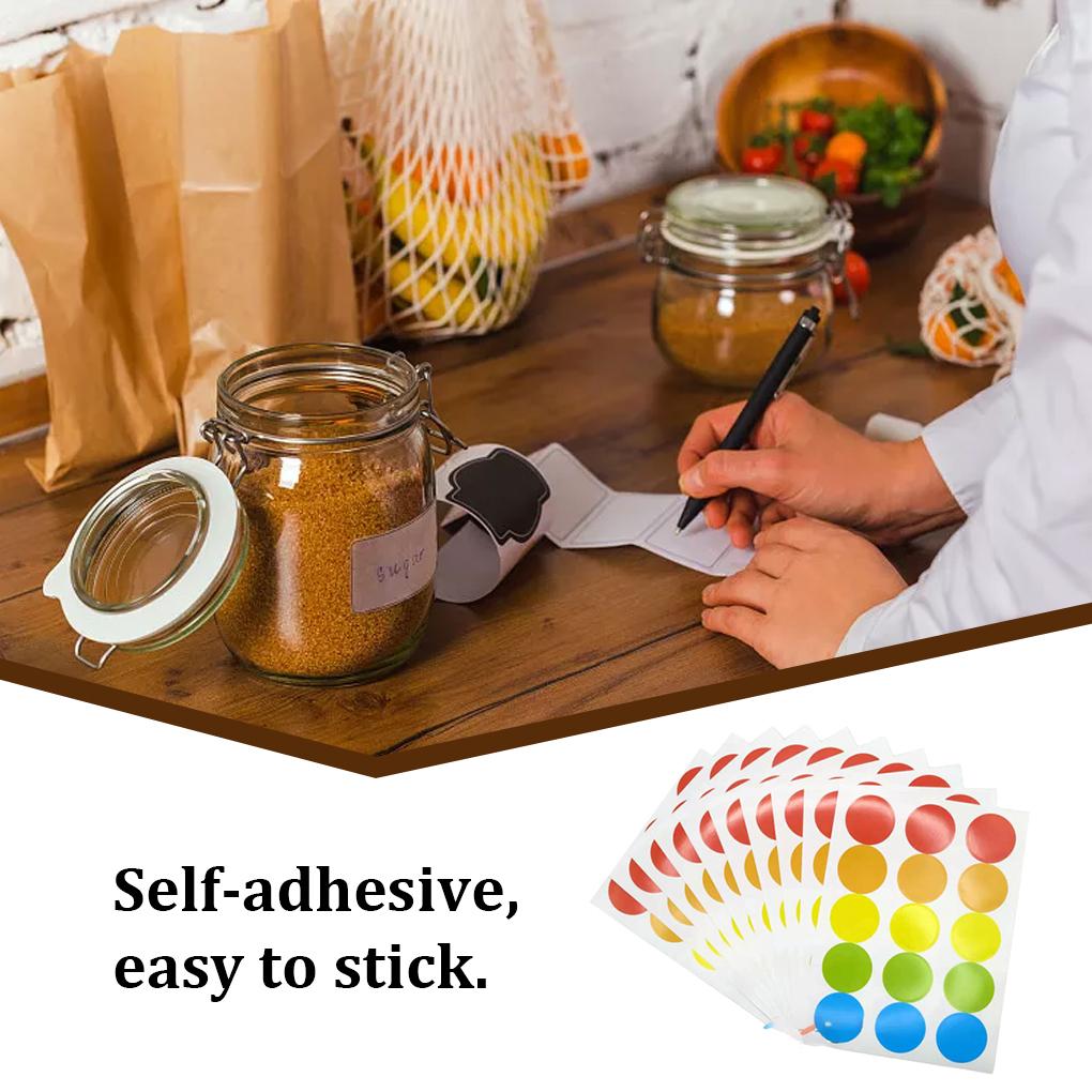 Dots Marker Portable Paste Lightweight Self-adhesive Dot Sticker Round Circles Waterproof Sealing Stickers for Children