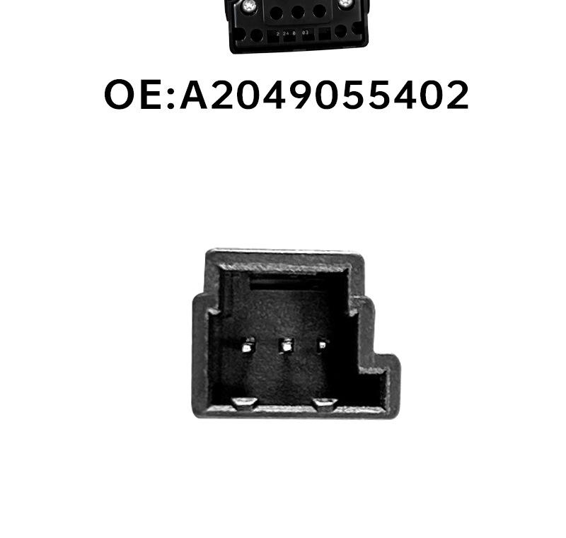 A2049055402 Fits the Driver's Side Window Lift Switch with Folding Mirror for Mercedes-Benz GLA-Class.
