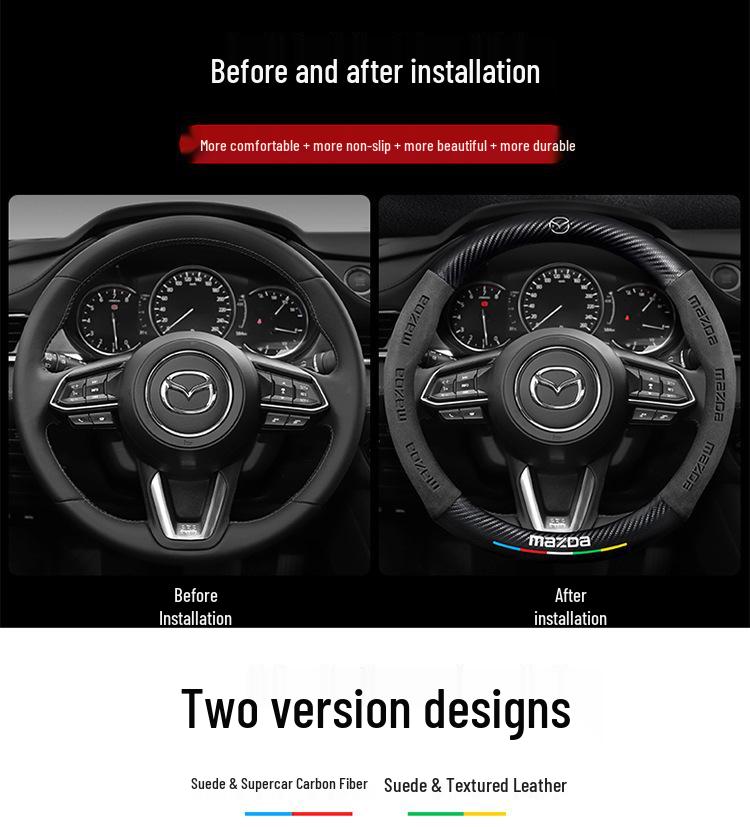 Mazda Lenkradbezüge für 3/6/8, Axela, CX30/4/5/8