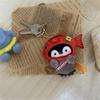 1Pc Kawaii Penguin Plush Doll Keychain Stuffed Taiyaki Design Toys Cartoon Cute Animal Plush Toy Plush Key Ring Bag Pendant