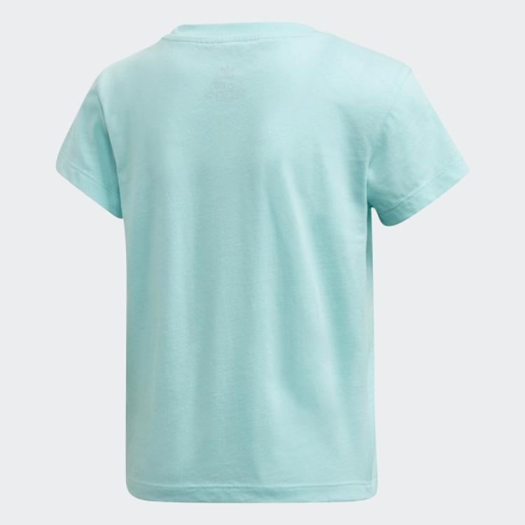 T-Shirt Adidas Originals T Shirt Blue Children Aged 3 7 Years Old