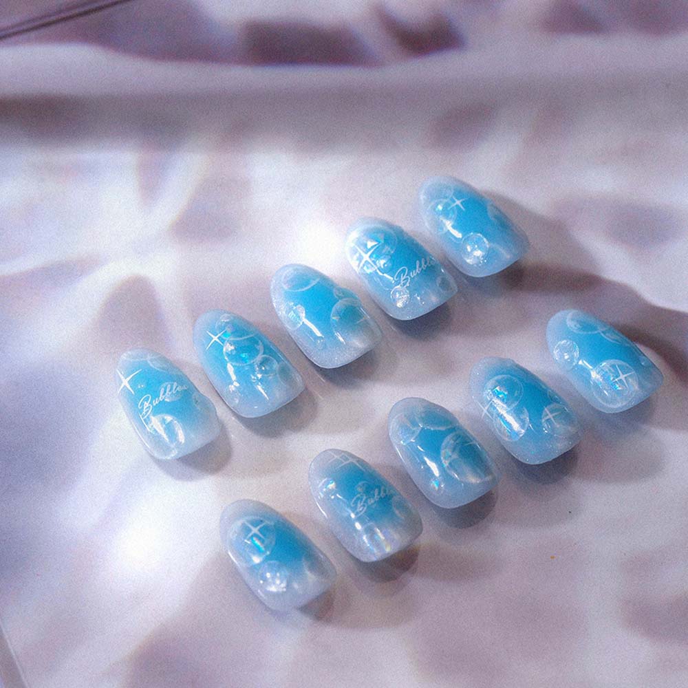 Conch Star Ocean Nail Stickers Dolphin Sea Jellyfish Jelly Ocean Nail Decals Nail Supplies Bronzing Ocean Nail Decorations