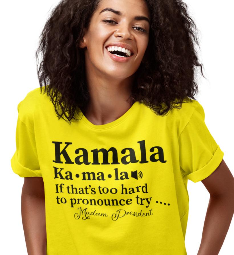 

Kamala Harris 2024, Madam President tshirt Kamala Presidential Election 2024 tee L