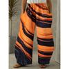 Women's Wide-legged Pants Exquisite Fun Graffiti Printing Pants Fashion Street Shooting Spring And Fall Pants With Pockets