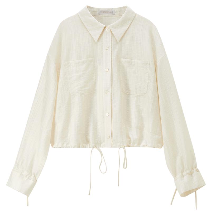 Women's Lyocell Commuter Lapel Shirt