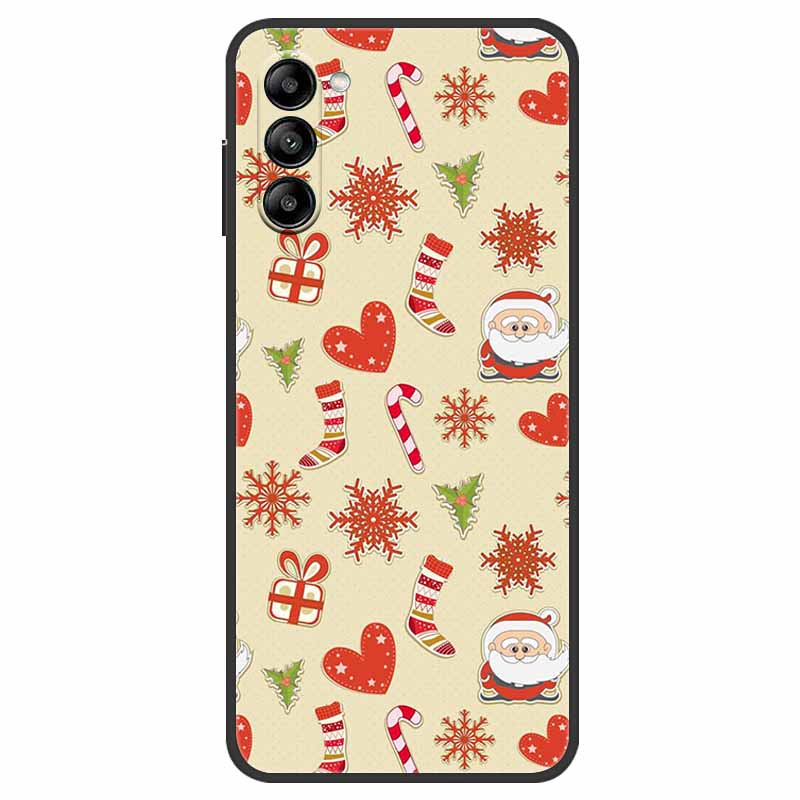 For Samsung Galaxy S23 Plus FE Ultra Case Cover Christmas TPU Soft Silicone Phone Back Cover Case for Fundas Samsung Galaxy S 23