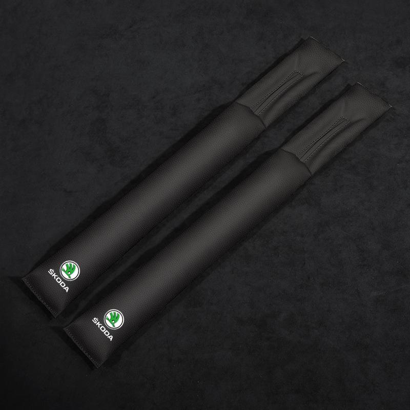 1/2Pc Car Seat Gap Filler Side Seam Plug Strip Leak-proof Filling Strip For Skoda Octavia Superb Rapid Kodiaq Karoq Fabia Kamiq Roomster Citigo