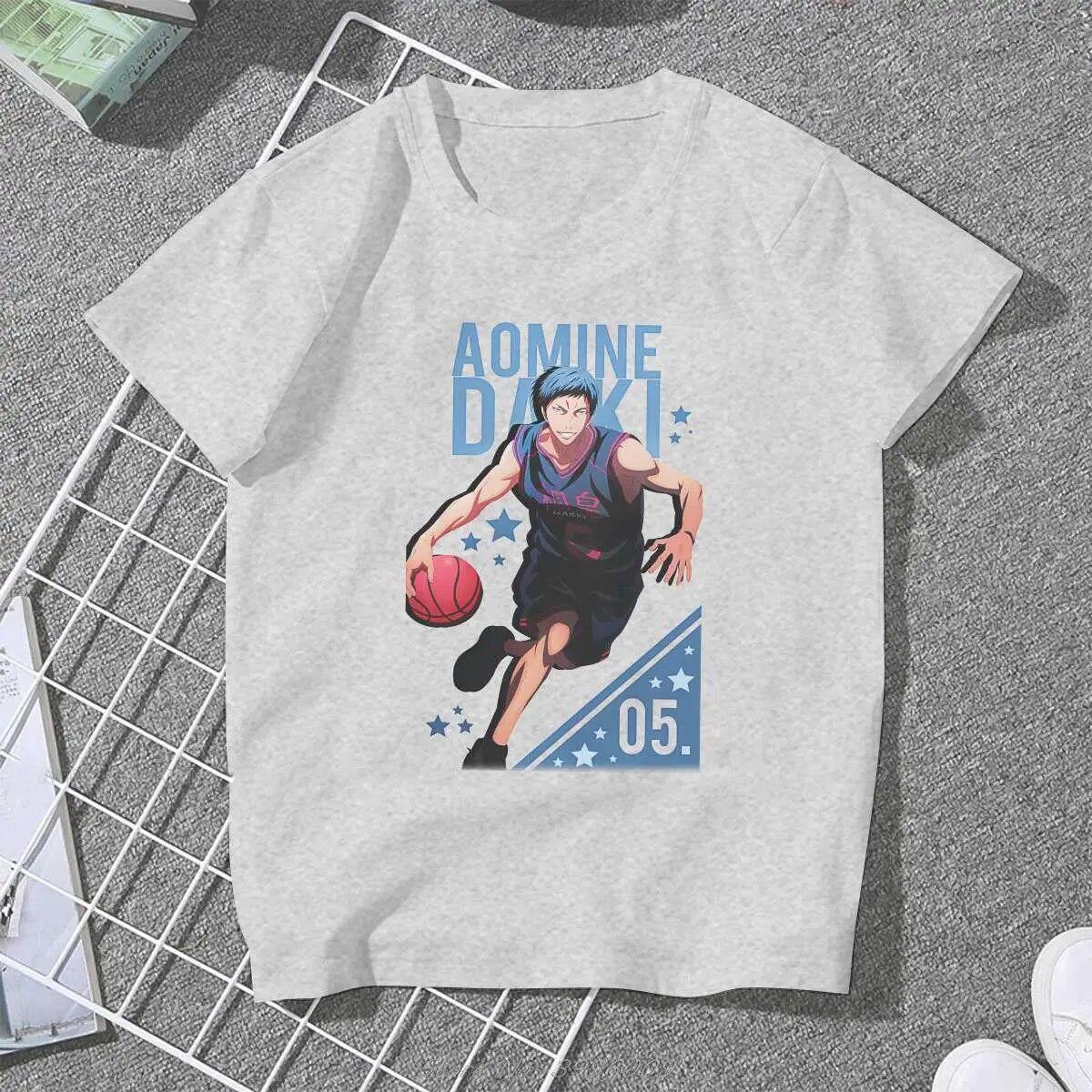 

Sharkie Жіночі футболки Kuroko No Basket Sports Аніме Серія Gothic Vintage Unisex Clothing Oversize Cott Graphic Tops 4XL