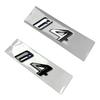 Rear Badge Emblem Letter Sticker For BMW iX3 I4 I7 M50 M60 M70L Car Rear Trunk Logo Decal Auto Exterior Styling Accessories X3 I