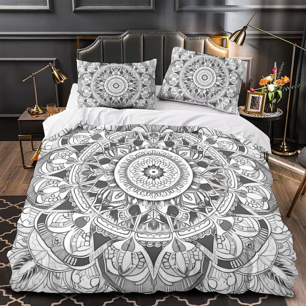 3D Digital Printing Bedding Two Or Three-Piece Set Bohemian Series Polyester