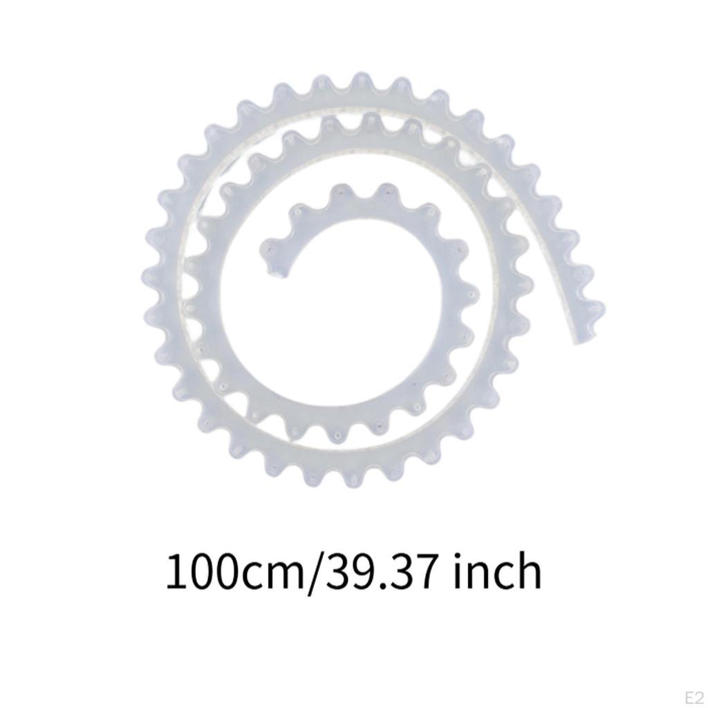 Profiling Strip for Woodworking, Reliable Curve Template, Contour Guide with Gear Drive,