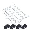 Ground  s Multifunctional Steel Stakes   Kit for Trampoline Shed Swing Tent