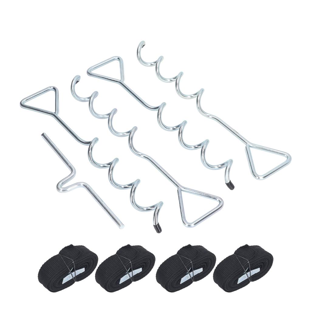 Ground  s Multifunctional Steel Stakes   Kit for Trampoline Shed Swing Tent