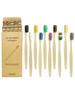 10pcs Ten Pack Environmentally Friendly and Degradable Bamboo Soft Hair Bamboo Toothbrush Set