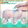 Xiaomi Baby Nasal Suction Device Newborn Toddler Nasal Cleaning Device Safe And Efficient Way to Clear Nasal Passages for Infants