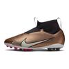 New Mercurial Superfly 9 Slip Resistant Cushioning Abrasion Resistant Mid Top Kids' Soccer Shoes Metal Copper Kids' DR6043-810