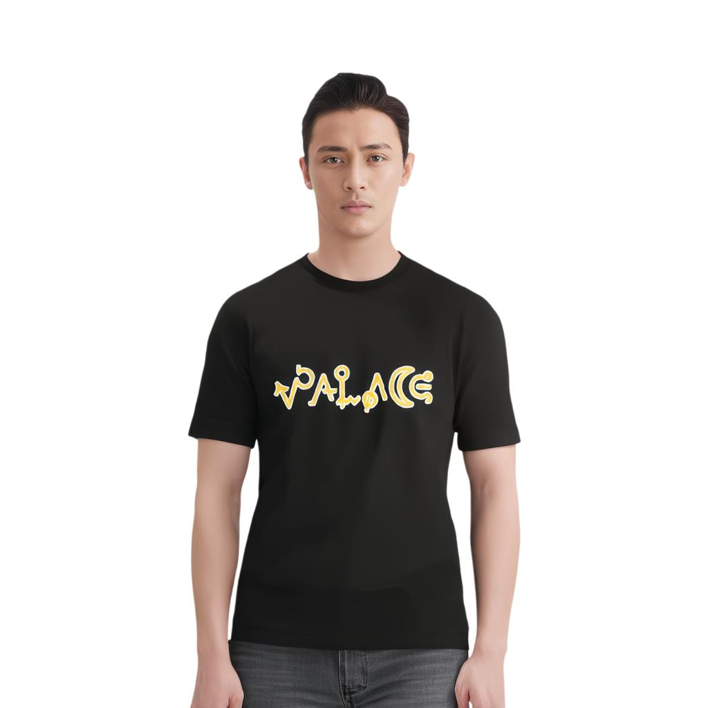 Palace Navigation T-Shirt Black Unisex Tops P29TS034