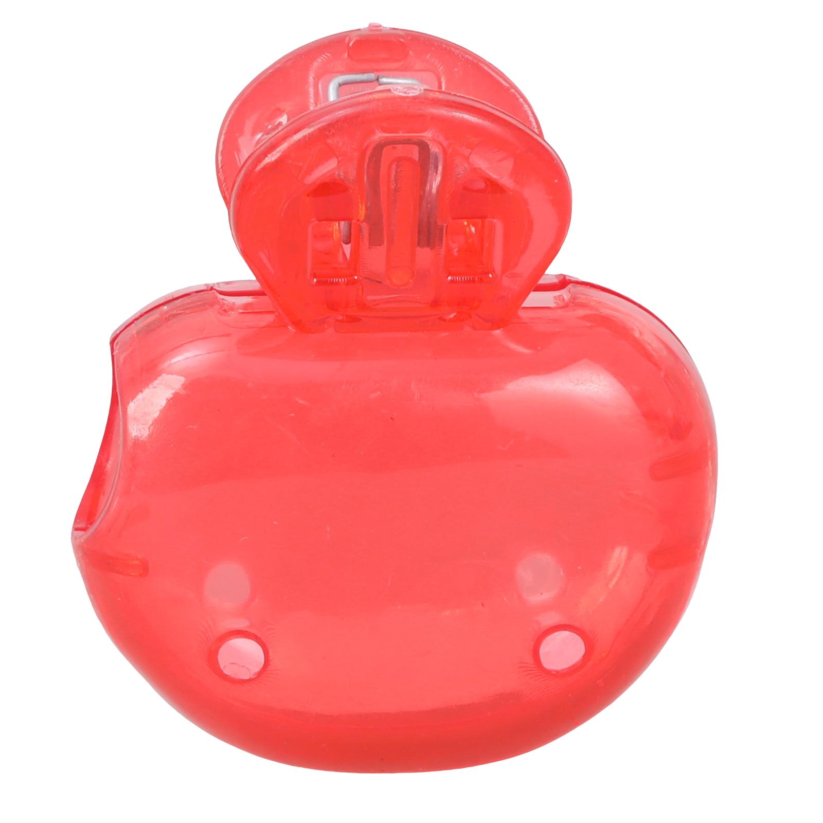 

Elegant Clear Protective Toothbrush Covers Portable Designs Convenient for Traveler Camping Enthusiasts On The Way красный