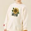 Heat Transfer Decals Mom Sunflower Clothes Stickers Hoodies Diy Heat Press Appliqued Thermal Patches Clothing Easy Print