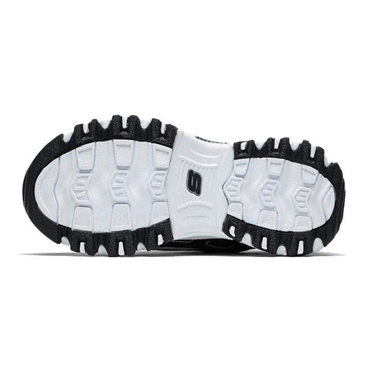 Skechers Comfortable Breathable Low Top Kids Lifestyle Shoes 664062L-BKW