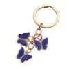 Butterfly Keychain Pendant Charms Car Keyring Hanging Ornament Party Favor for Handbag Purses Bag Wallet Decorations