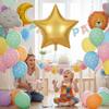 Matte Finish Star Balloons Solid Color Birthday Party Balloons  Festival Room Outdoor Decoration