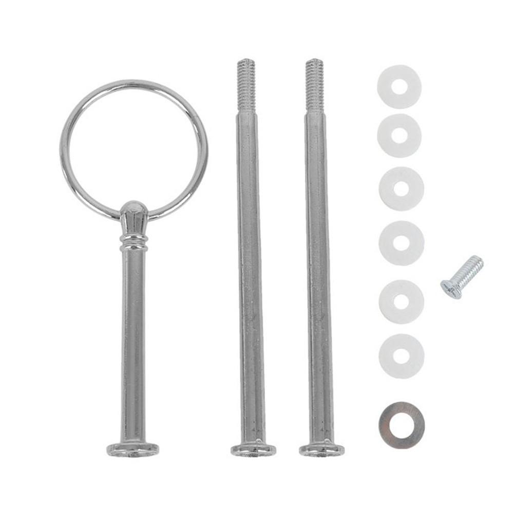 

Подставка для торта с ручкой, подставка для вечеринки, поднос, аксессуары для выпечки серебряный