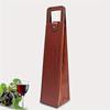 1pc New Fashion Simple Style Selling Wine and Beverage Gifts High-grade Leather Fashion Wine Packaging.