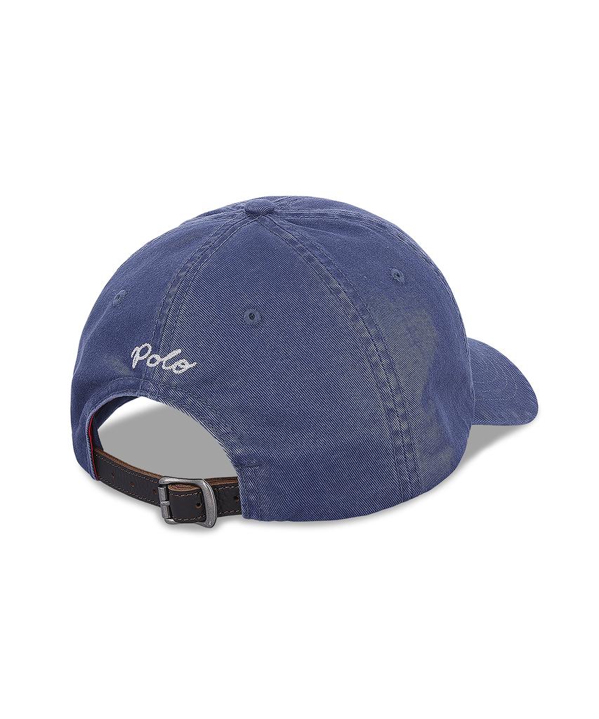 POLO RALPH LAUREN Flag Embroider Twill Ball Cap - Navy