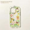 Anime Cute Rilakkumas Phone Case for IPhone 17 16 16e 15 14 13 12 11 Mini Pro Max X XR XSMax 7 8 Air Plus Transparent Back Cover