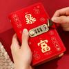 1PC 50 Pages Reusable Double-Sided Storage Exquisite Money Book Wallet Collection Booklet Account Book 17.8x12cm