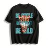 Vintage Tiger Print Casual T-Shirt Brooklyn NYC 1973 Streetwear Top Pure Cotton T-shirt