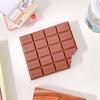 No Stickiness Memo Note Chocolate Pattern Durable Student Use Mini Notepad