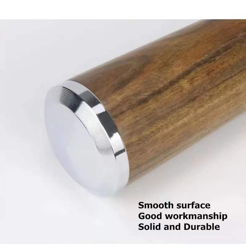 DIY  M10/M12 Thread Portafilter Handle for Italian Coffee Machine Solid Wooden Coffee Accessories Replacement