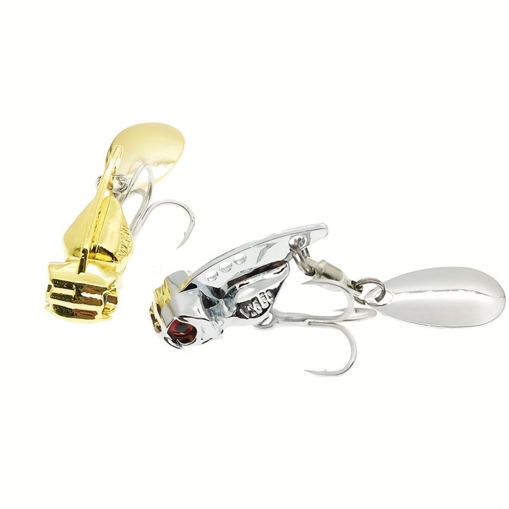 New Metal VIB Fishing Lure, Universal Freshwater Bait For Perch, Topmouth Culter And Horse Mouth Fish Angling