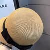 New Sun Hat Women's Summer Straw Breathable Fashion Bow Seaside Vacation Sunscreen Hat