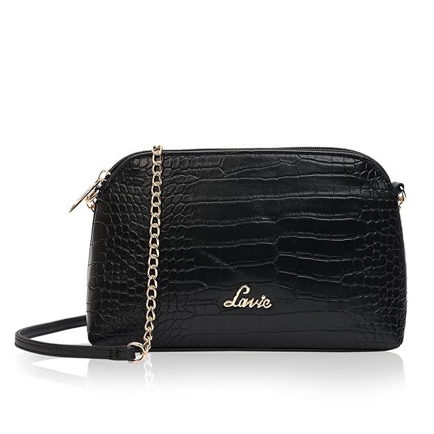 Women's Glossy Hemi Dome Sling Bag | Ladies Purse Handbag