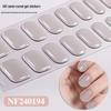 Zhengxiang Japanese Style UV Gel Nail Stickers - Solid Color, Semi-Cured, Popular Light Curing Design