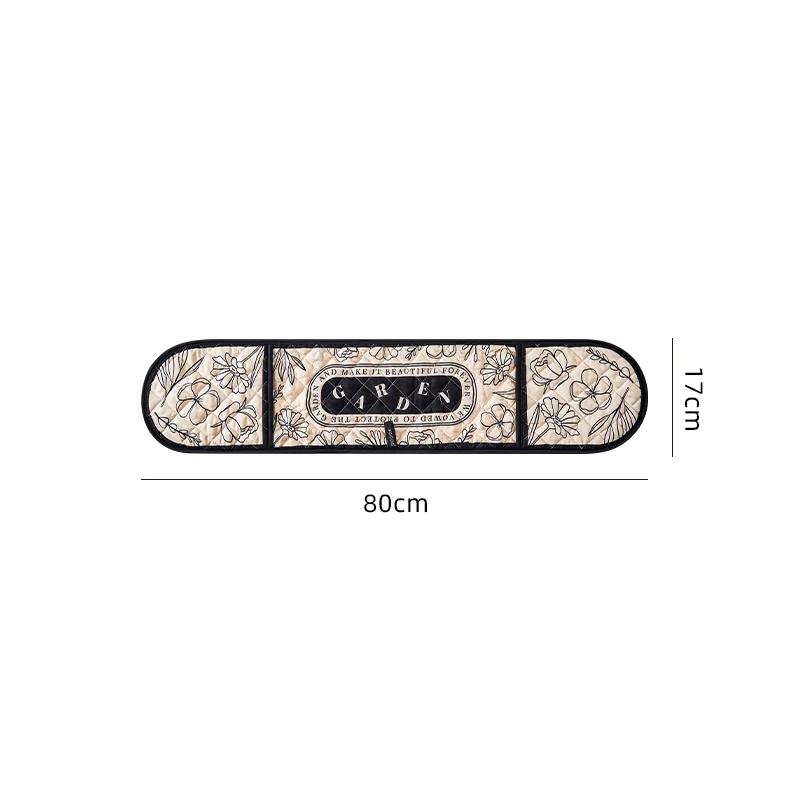 

New Heat-resistant Gloves Thickened Integrated Insulation Baking Tools High-temperature Resistant Ovens for Household Kitchens