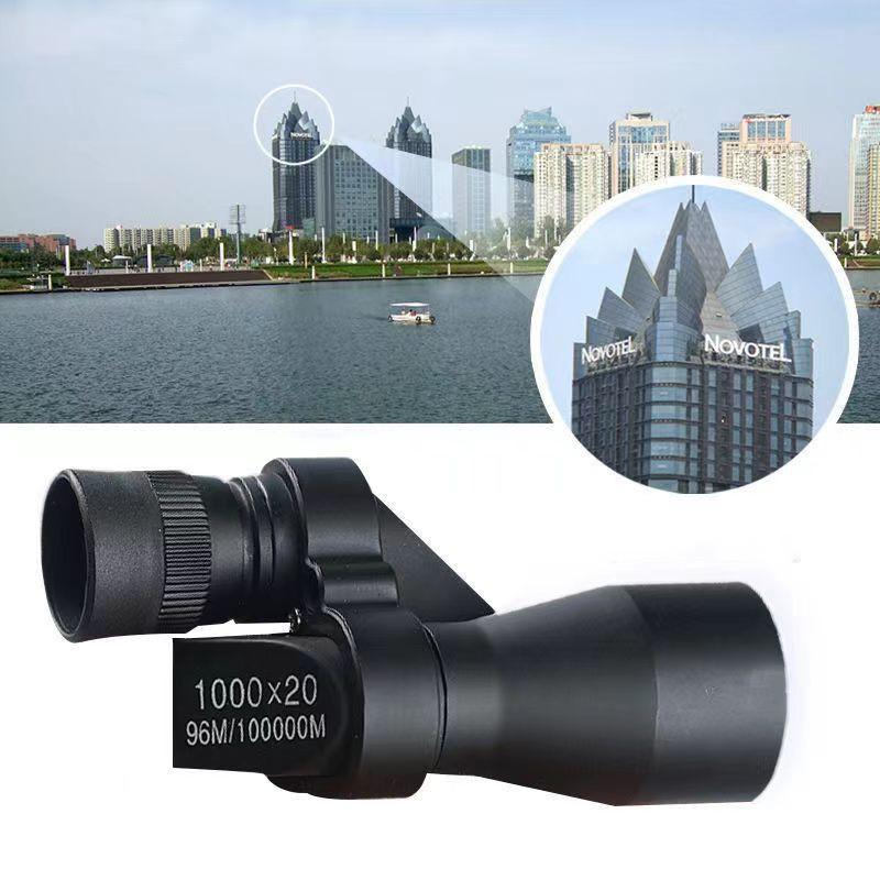 Portable Monocular Telescope 1000x20 Compact High Power Outdoor Kids And Adults Scope